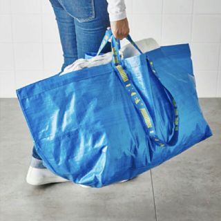 イケア(IKEA)のIKEA　ショッピングバック（L）(ショップ袋)