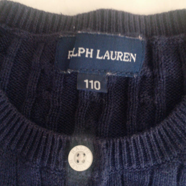 Ralph Lauren(ラルフローレン)のラルフローレンカーディガン キッズ/ベビー/マタニティのキッズ服女の子用(90cm~)(カーディガン)の商品写真