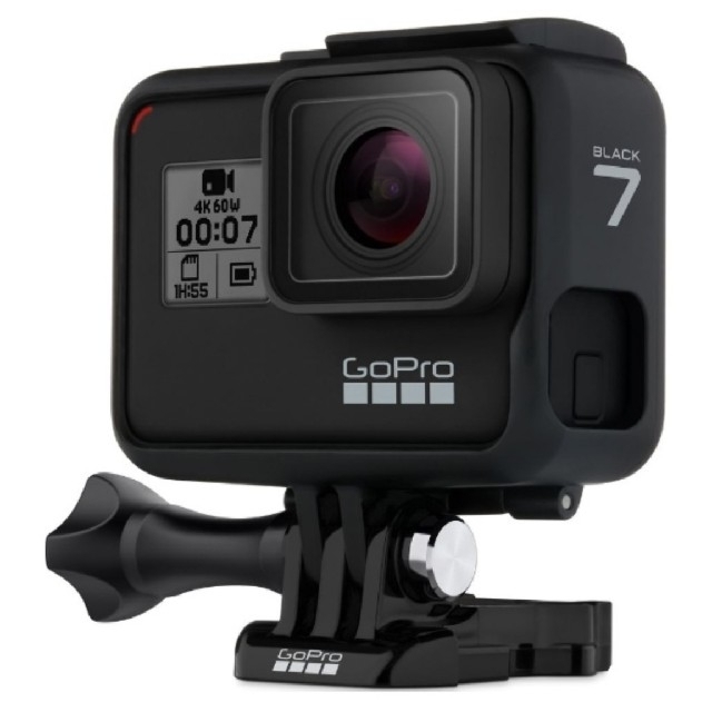 GoPro(ゴープロ)のGo Pro HERO7 ブラック CHDHX-701-FW スマホ/家電/カメラのカメラ(ビデオカメラ)の商品写真