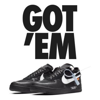 ナイキ(NIKE)のnike off-white air force(スニーカー)