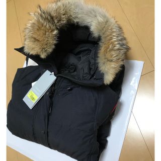 カナダグース(CANADA GOOSE)の【希少】カナダグース★マッケンジー ★ネイビー★Ｌサイズ★新品未使用(ダウンジャケット)