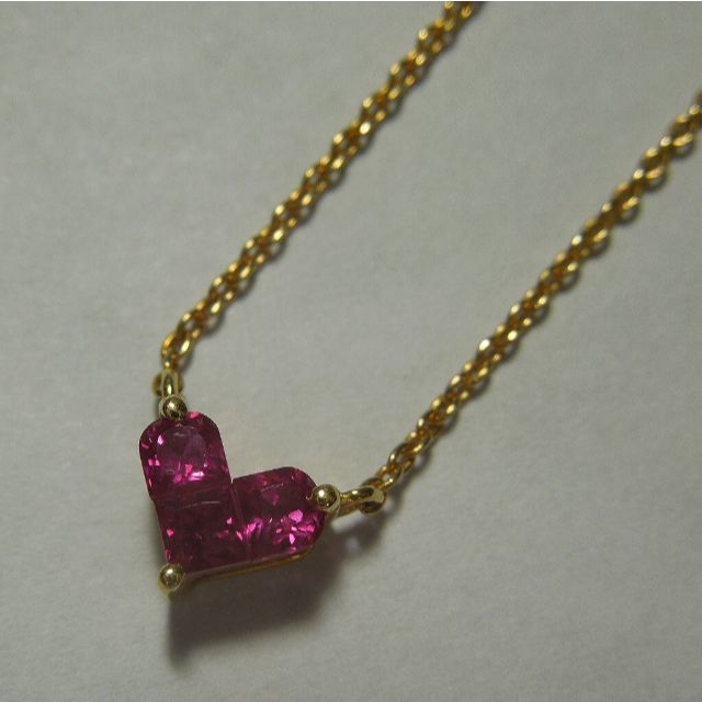 coco様専用 スタージュエリー ミステリアスハート ルビー0.25ct YG