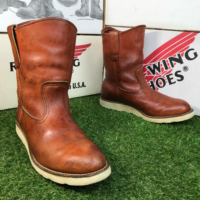 REDWING(レッドウィング)の【安心品質1451】レッドウイング866ブーツ送料無料25.5-26.5ペコス メンズの靴/シューズ(ブーツ)の商品写真