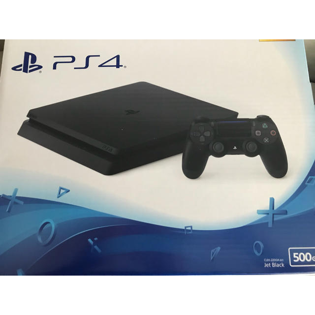 PlayStation4(プレイステーション4)のPS4 本体 新品  500GB 最新版 両色あり クーポン プレステ4 エンタメ/ホビーのゲームソフト/ゲーム機本体(家庭用ゲーム機本体)の商品写真