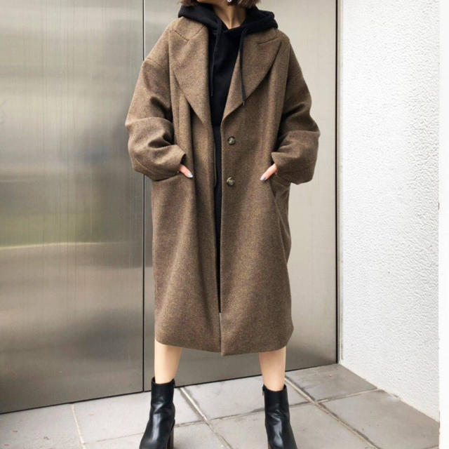 値下げしました!EMODA パルキーウールコート-