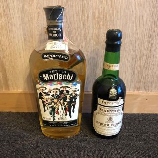 即購入OK! 未開栓 テキーラ シェリー酒 2本セット(その他)