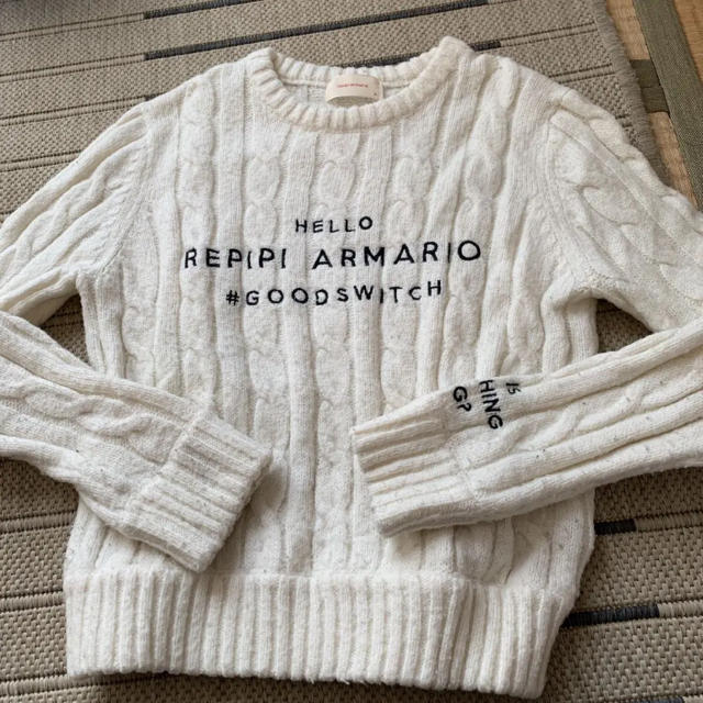 repipi armario(レピピアルマリオ)のレピピ セーター キッズ/ベビー/マタニティのキッズ服女の子用(90cm~)(ニット)の商品写真