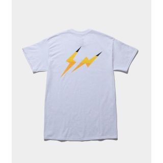 フラグメント(FRAGMENT)のMサイズ　THUNDERBOLT PROJECT LOGO_A TEE ホワイト(Tシャツ/カットソー(半袖/袖なし))