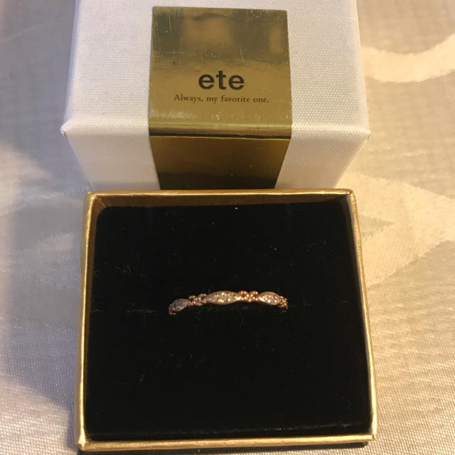 ete(エテ)のete ☆10K &ダイヤ☆リング レディースのアクセサリー(リング(指輪))の商品写真