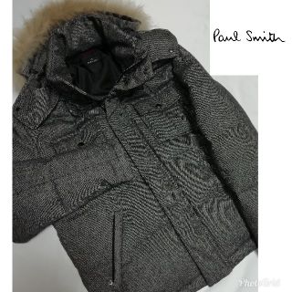 ポールスミス(Paul Smith)の【極美品】Paul Smith　ツイードダウンジャケット　ポールスミス(ダウンジャケット)