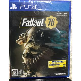 プレイステーション4(PlayStation4)のPS4 フォールアウト 76 / Fallout 76 美品(家庭用ゲームソフト)