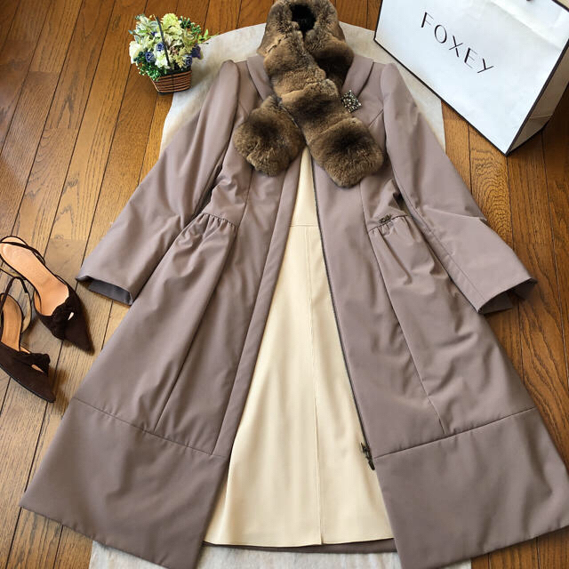おすすめ FOXEY - フォクシーニューヨーク♡レイニークッションコート