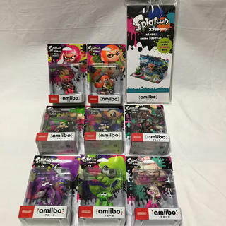 ニンテンドウ(任天堂)のamiibo スプラトゥーン 9点セット(バラ売り不可)(その他)