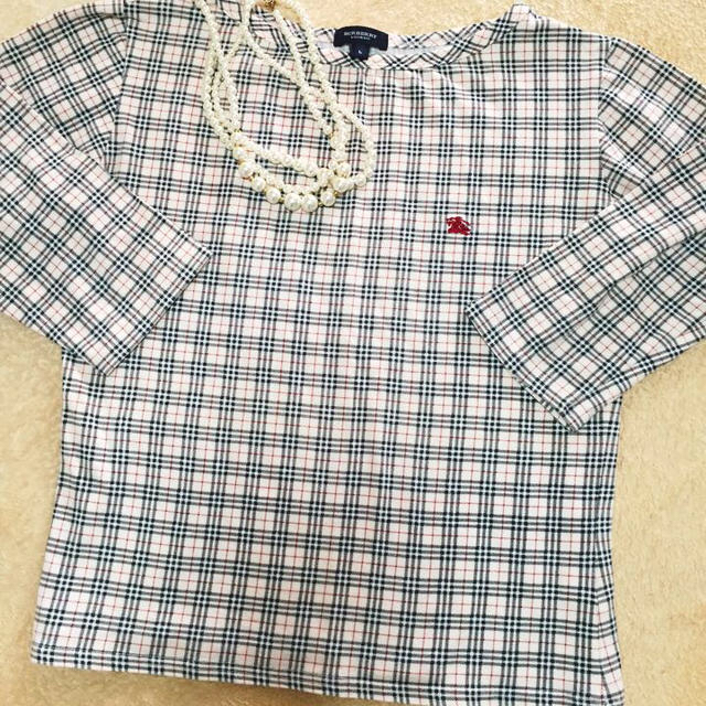 BURBERRY(バーバリー)のバーバリーロンドンチェックロンＴ レディースのトップス(カットソー(長袖/七分))の商品写真