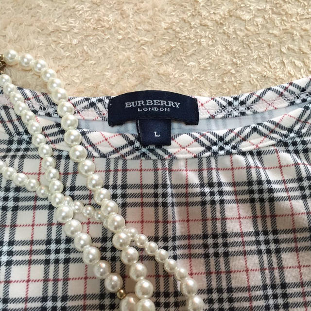 BURBERRY(バーバリー)のバーバリーロンドンチェックロンＴ レディースのトップス(カットソー(長袖/七分))の商品写真