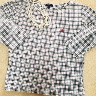 バーバリー(BURBERRY)のバーバリーロンドンチェックロンＴ(カットソー(長袖/七分))