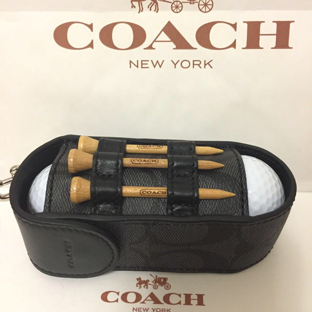 COACH - COACH ゴルフボールケースの通販 by 104 shop|コーチならラクマ