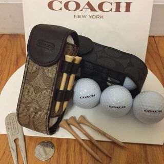 COACH - COACH ゴルフボールケースの通販 by 104 shop|コーチならラクマ