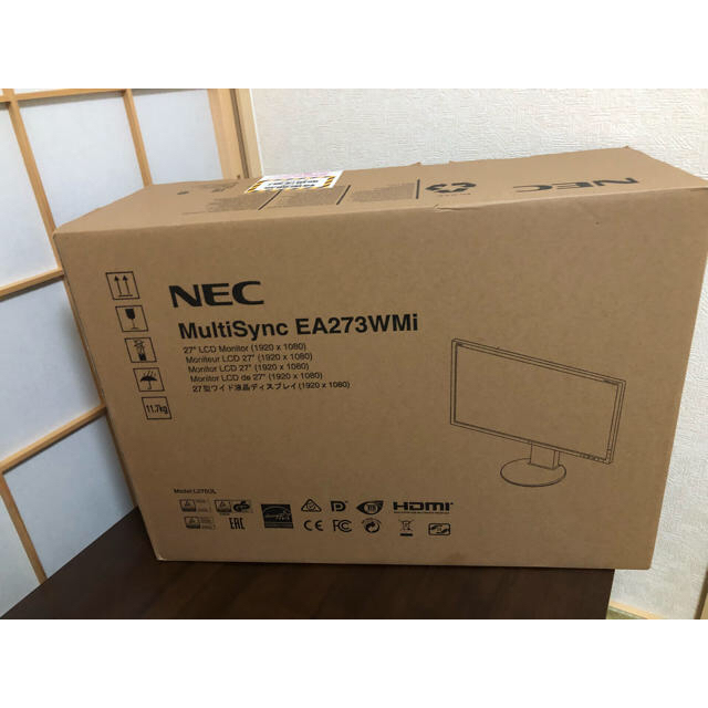 最安値！NEC 27型ワイド液晶ディスプレイ(黒)LCD-EA273WMI-BK