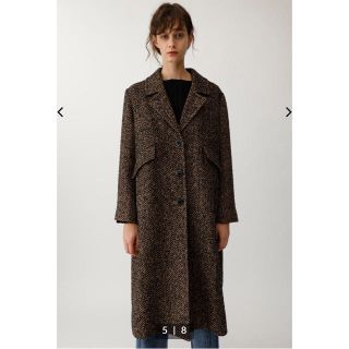 マウジー(moussy)のmoussy オーバーサイズチェスターコート(チェスターコート)