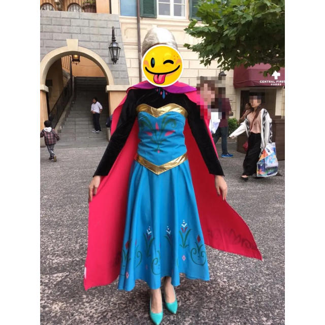 エルサ コスプレ エンタメ/ホビーのコスプレ(衣装)の商品写真