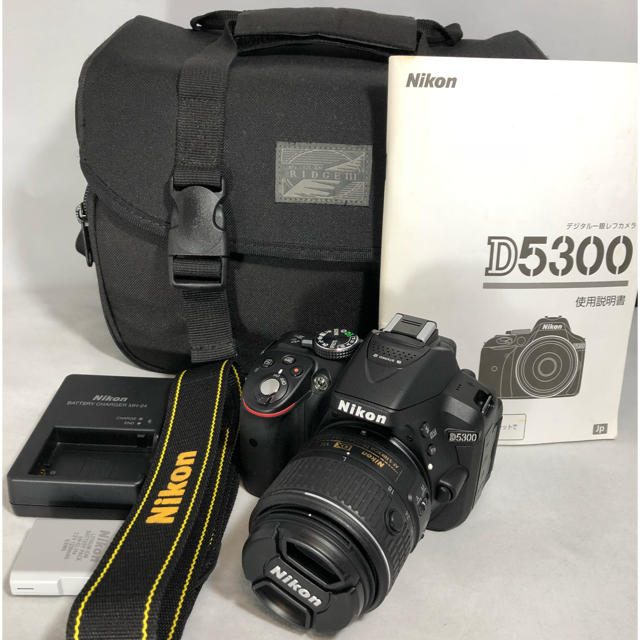 Nikon D5300 18-55 VRⅡ KIT シャッター回数800回 美品
