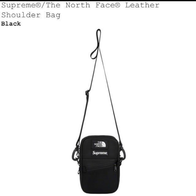 Supreme/The NorthFace Leathershoulderbag