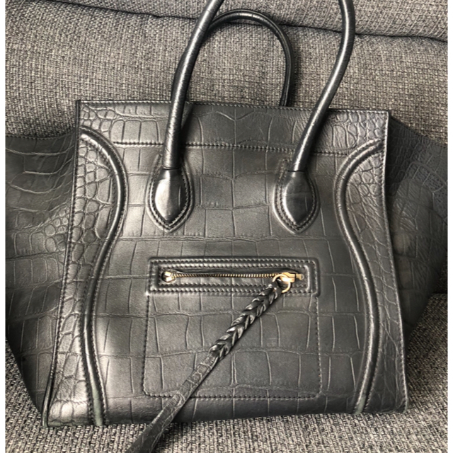 celine(セリーヌ)のセリーヌ  celine ラゲージ  ファントム クロコ  レディースのバッグ(トートバッグ)の商品写真