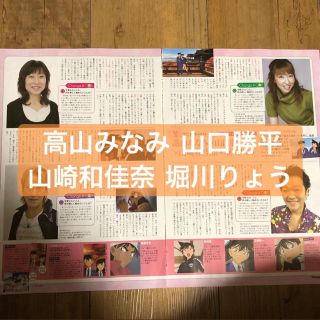 Tvnavi 高山みなみ 山口勝平 山崎和佳奈 堀川りょうの通販 ラクマ