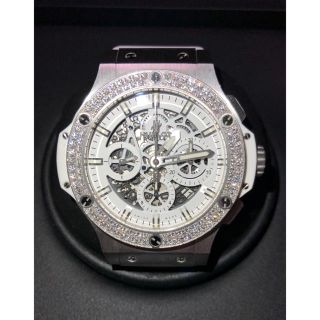 ウブロ(HUBLOT)のHUBLOT ウブロ ビッグバン アエロバン オールホワイト ダイヤモンド(腕時計(アナログ))