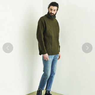 アンユーズド(UNUSED)の新品未使用 yashiki wadachi turtleneck knit(ニット/セーター)