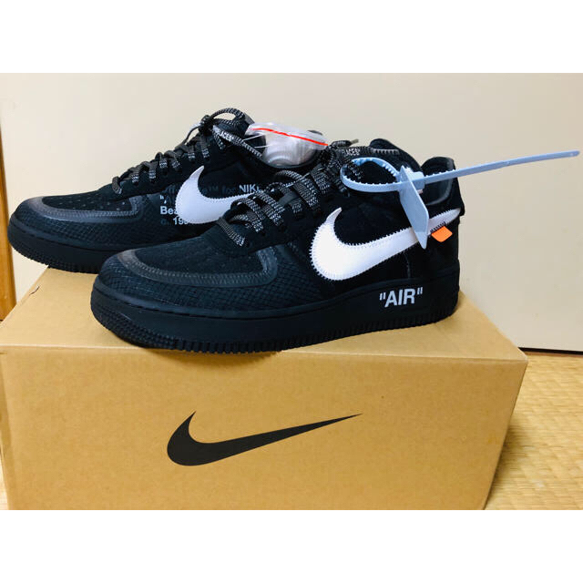 NIKE - NIKE airforce1 1 LOW × Off-White 28.0