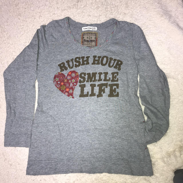 RUSH HOUR(ラッシュアワー)の長袖Tシャツ レディースのトップス(Tシャツ(長袖/七分))の商品写真