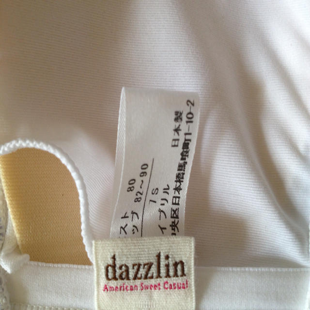 dazzlin(ダズリン)のdazzlin リボン バンドゥビキニ レディースの水着/浴衣(水着)の商品写真