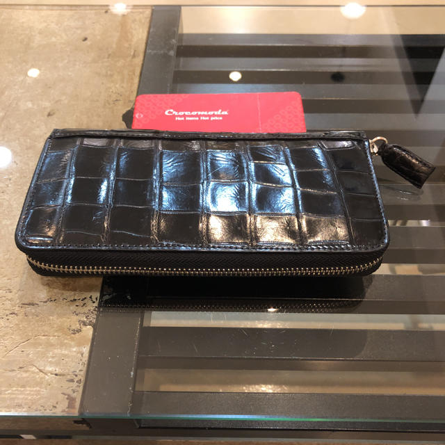 MODA SRIRACHA 本クロコダイル革 ロング ウォレット【専用出品】 - 長財布