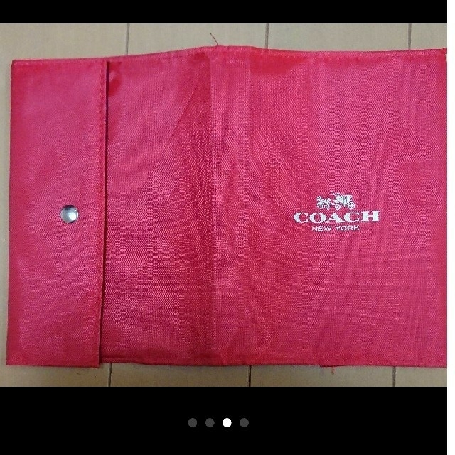 COACH(コーチ)のCOACH ブックカバー ハンドメイドの文具/ステーショナリー(ブックカバー)の商品写真