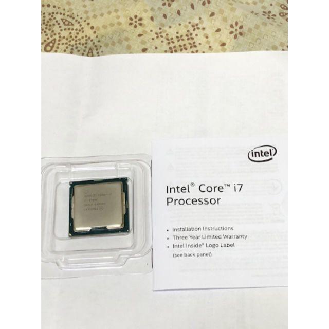 PCパーツ core i7 9700K  cpu
