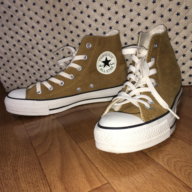 CONVERSE ブラウン コーデュロイハイカット