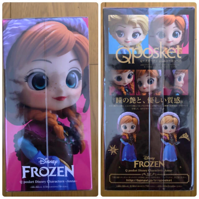 Disney(ディズニー)のディズニー disney Qposket frozen アナ ハンドメイドのおもちゃ(フィギュア)の商品写真