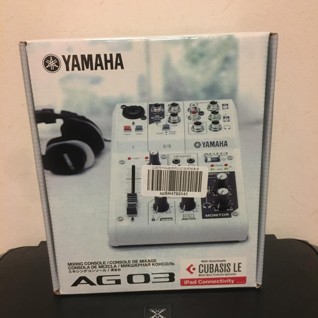 新品状態です未使用　YAMAHA AG03