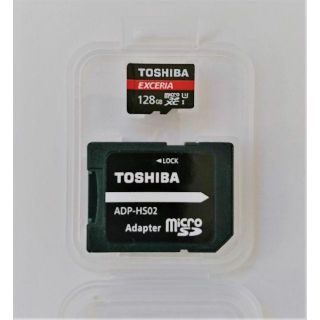 トウシバ(東芝)の新古品 TOSHIBA EXCERIA micro SDカード128GB(PCパーツ)