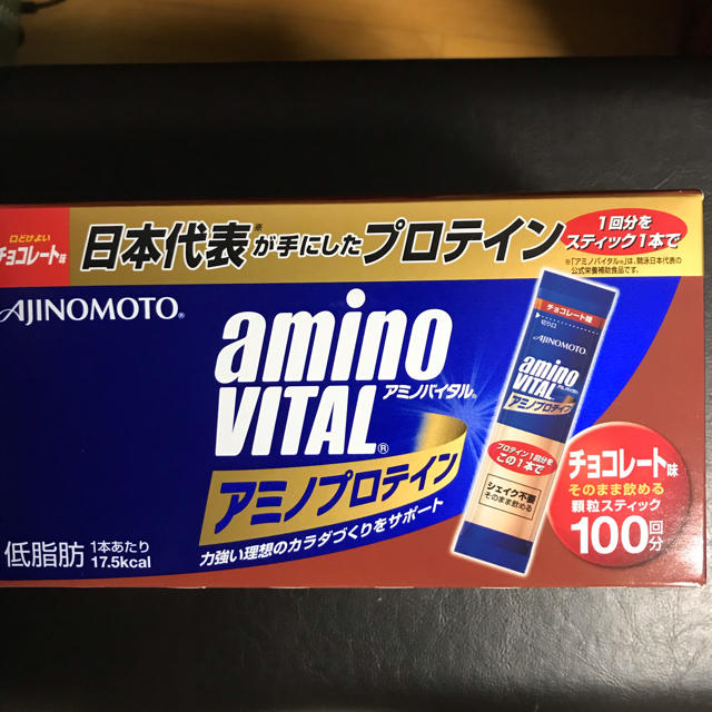 味の素 - アミノプロテイン チョコレート味 100本
