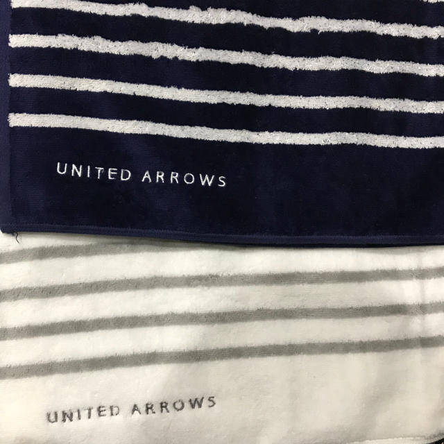 UNITED ARROWS(ユナイテッドアローズ)のユナイテッドアローズ UNITED ARROWS フェイスタオル  インテリア/住まい/日用品の日用品/生活雑貨/旅行(タオル/バス用品)の商品写真