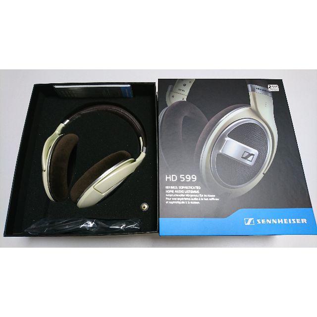 SENNHEISER(ゼンハイザー)の【美品】SENNHEISER HD599 スマホ/家電/カメラのオーディオ機器(ヘッドフォン/イヤフォン)の商品写真