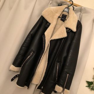 ベルシュカ(Bershka)のベルシュカ ムートン ボア ライダース(ライダースジャケット)