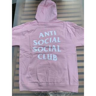 シュプリーム(Supreme)のanti social  assc ピンクXXL パーカー supreme(パーカー)