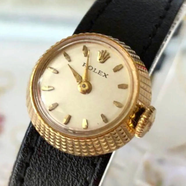 ROLEX(ロレックス)の【専用】ROLEX 腕時計 カメレオン オーバーホール証明書付き  正規品 レディースのファッション小物(腕時計)の商品写真
