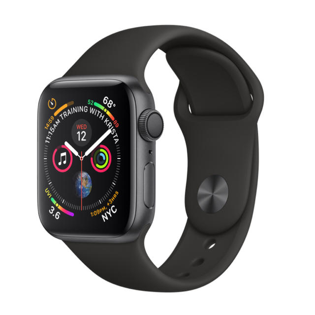 【良品】Apple Watch Series 4 GPS 40mm 希少グレイ