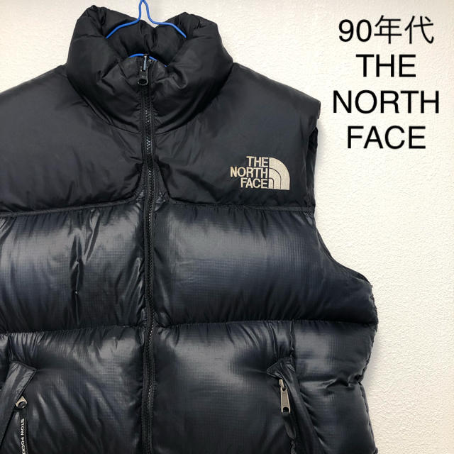 90年代 ノースフェイス ヌプシ ダウンベスト ブラック NUPTSE VEST