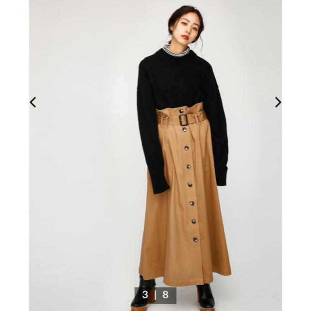 moussy - moussy フロントボタンロングスカートの通販 by puuutan ...